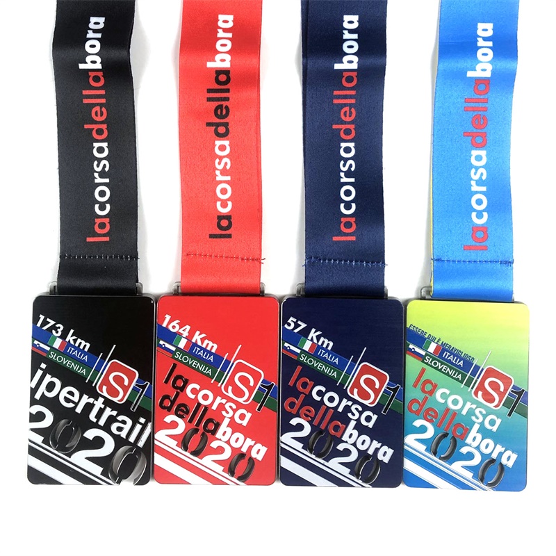 Personalized City Run Series Medal UV Printed