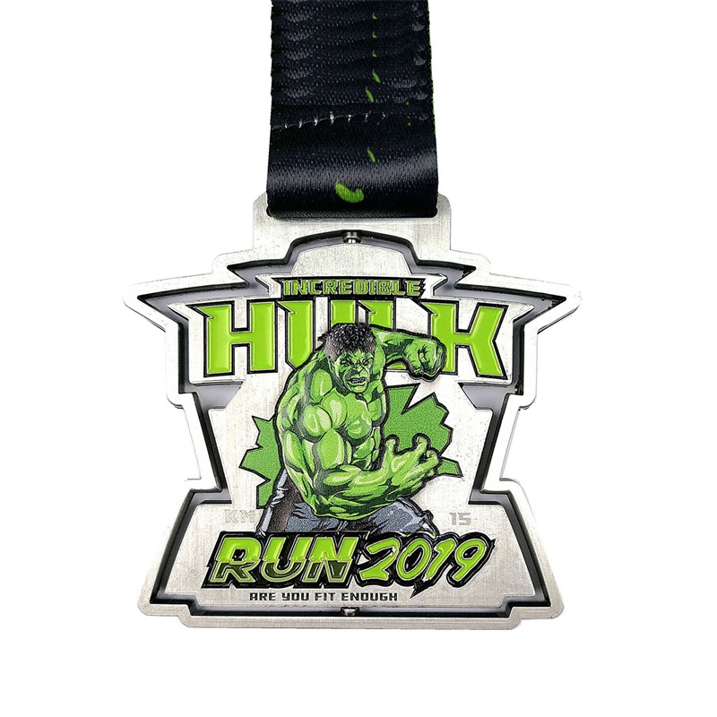 Medalla giratoria de Hulk