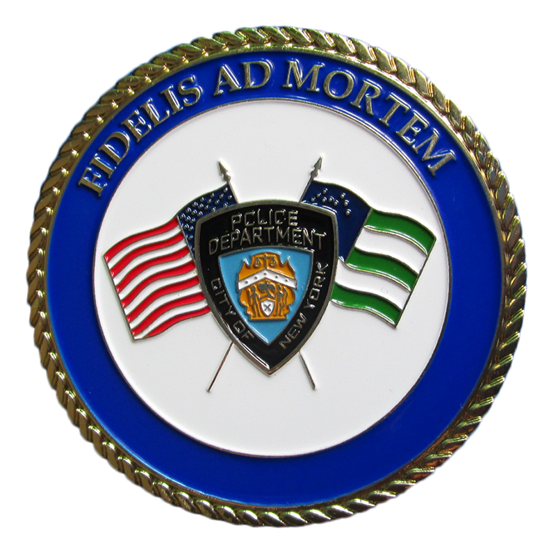 police department challenge coins